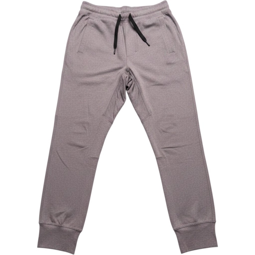 Lululemon City Sweat Jogger Heathered Grey Mauve Mens Size Small Pants 30 Inseam